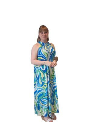 Jurk Porto Kobalt Blauw
