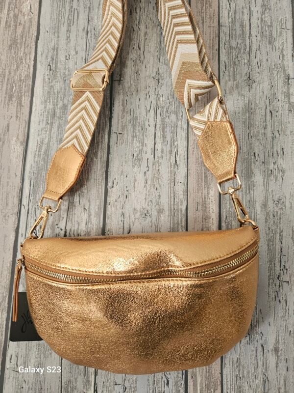 Golden Glow Metallic crossbody