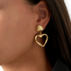 Two Hearts oorbellen