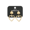 Two Hearts oorbellen