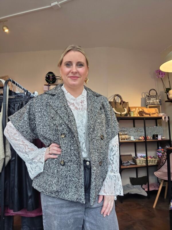 Plus Size Kanten top