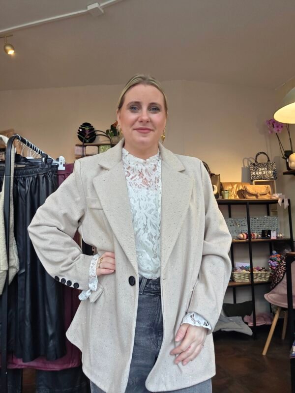 Plus Size Kanten top