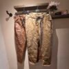 Metallic broek