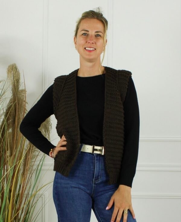 Gilet Amara Coffee