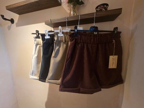 Leatherlook short