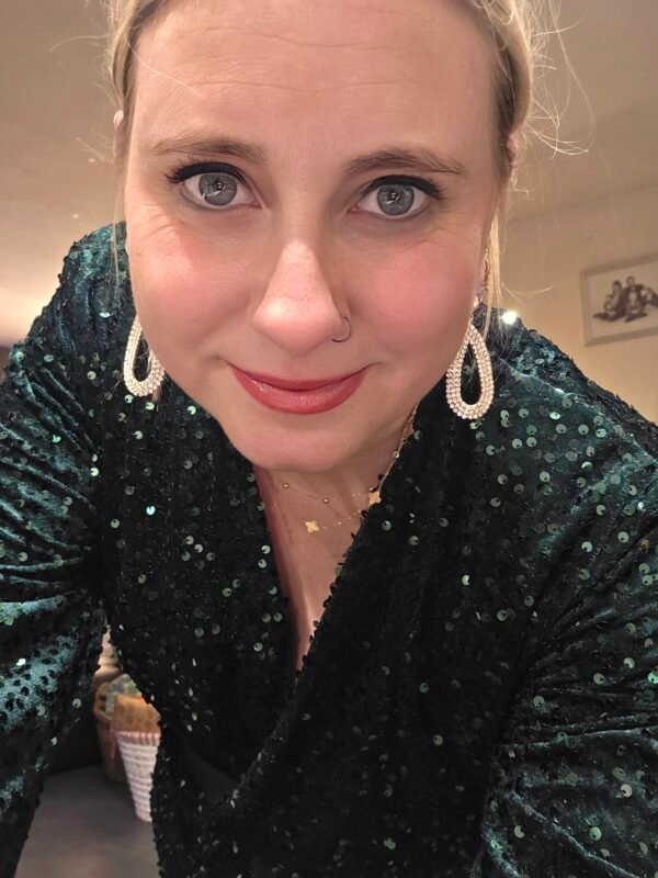 Glitter jurk met sequins