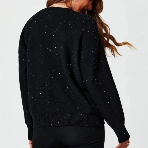 Trui met pailletten