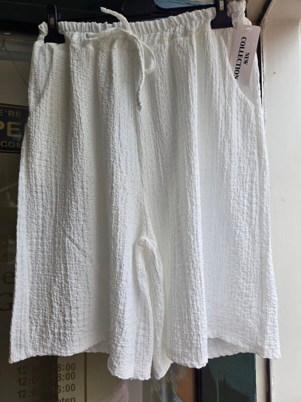 Crêpe korte broek